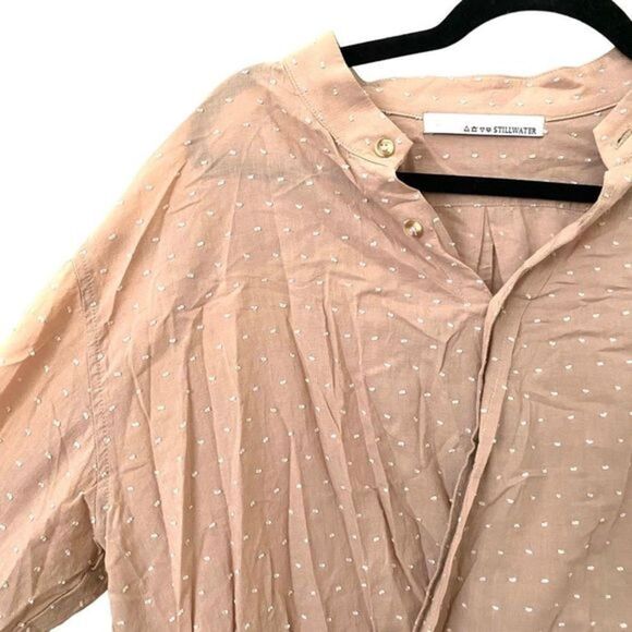 STILLWATER The X Front Blouse NWT Sz Med - Picture 2 of 4